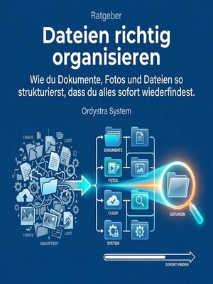 cover image of Dateien richtig organisieren